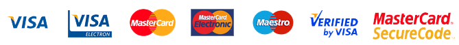платежные карты VISA (в т.ч. VISA Electron), MasterCard (в т.ч. MasterCard Electronic) или Cirrus Maestro