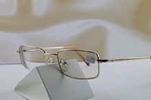 Модные очки для зрения в  металлической оправе