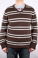Пуловер хлопковый в полоску H&M в интернет-магазине todalamoda