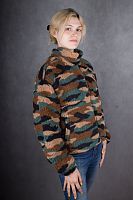Кофта теплая женская на молнии H&M, размер 48 в интернет-магазине todalamoda