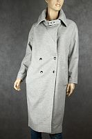 Пальто женское серое COP.COPINE новое размер 46-48 в интернет-магазине todalamoda