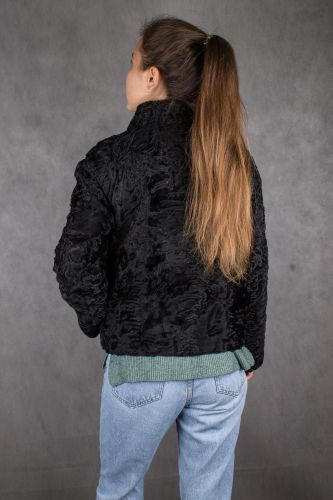 Каракулевая шуба женская черная Boecker в интернет-магазине todalamoda фото 3 Каракулевая шуба женская черная Boecker в интернет-магазине todalamoda фото 3