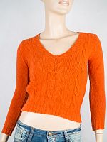 Пуловер новый оранжевый Kelisa размер 44 в интернет-магазине todalamoda