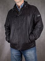 Мужская куртка черного цвета, размер 50-52 в интернет-магазине todalamoda