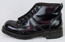Ботинки кожаные черные OXS размер 37 в интернет-магазине todalamoda