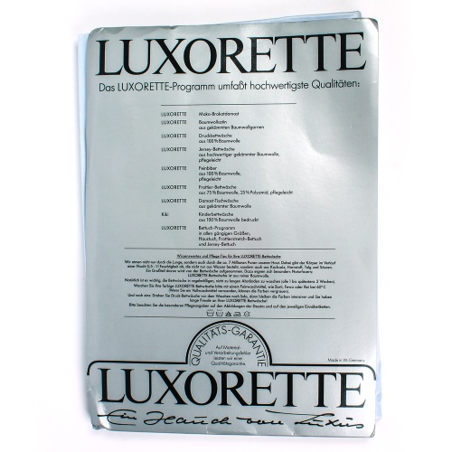 Комплект белья из хлопка (пододеяльник+наволочка) Luxorette новое  в интернет-магазине todalamoda фото 2