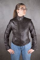 Женская кожаная куртка Cool&Calm в интернет-магазине todalamoda