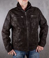 Мужская кожаная куртка C&A CANDA, размер 52-54 в интернет-магазине todalamoda