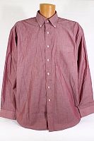 Рубашка мужская бордовая Van Heusen размер 52-54 в интернет-магазине todalamoda
