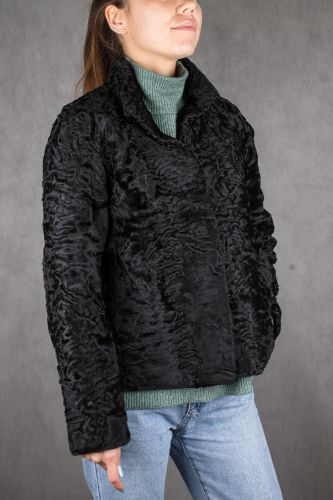 Каракулевая шуба женская черная Boecker в интернет-магазине todalamoda фото 4 Каракулевая шуба женская черная Boecker в интернет-магазине todalamoda фото 4