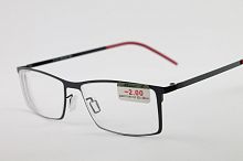 Модные очки для зрения в  металлической комбинированной оправе