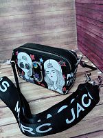 Стильная женская сумка Marc Jacobs, черная в интернет-магазине todalamoda