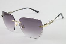 Модные женские солнцезащитные очки в металлической оправе в интернет-магазине todalamoda