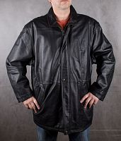 Мужская кожаная куртка QUADRO размер 60 в интернет-магазине todalamoda