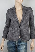 Пиджак серый Zara Basic размер 44-46 в интернет-магазине todalamoda
