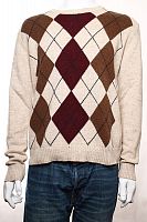 пуловер коричневый CASHEMIRE STILE в интернет-магазине todalamoda