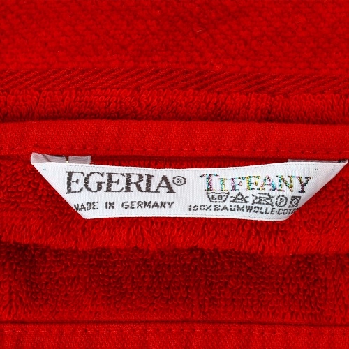 Полотенце махровое новое малиновое Egeria Tiffany  в интернет-магазине todalamoda фото 2