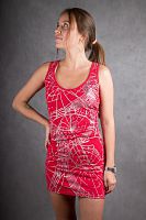 Облегающее красное платье  в интернет-магазине todalamoda