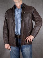 Мужская куртка из натуральной замши Thomas&Daniels, размер 50-52 в интернет-магазине todalamoda