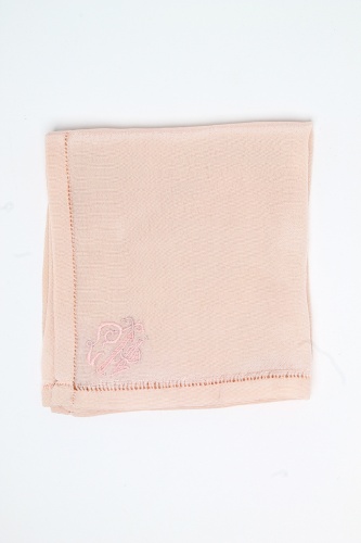 Платочек розовый с вышивкой  в интернет-магазине todalamoda