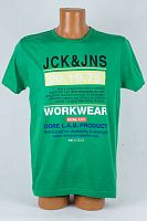 Футболка зеленая Jack&Jones в интернет-магазине todalamoda