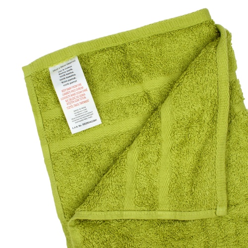 Полотенце махровое зеленое  в интернет-магазине todalamoda фото 2