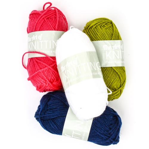 Набор ниток для вязания Knitting (4шт)  в интернет-магазине todalamoda