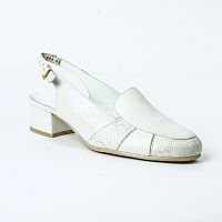 Туфли новые кожаные белые Dorndorf размер 40 в интернет-магазине todalamoda