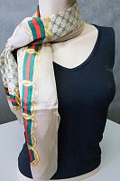 Модный женский платок с принтом GUCCI в интернет-магазине todalamoda