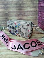 Стильная женская сумка Marc Jacobs, бежевая в интернет-магазине todalamoda