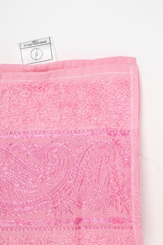 Полотенце розовое Biancheria Perla Casa  в интернет-магазине todalamoda фото 2