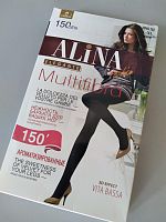 Плотные эластичные колготки Multifibra фирмы Alina в интернет-магазине todalamoda