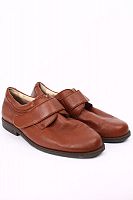 Туфли кожаные коричневые Vitaform в интернет-магазине todalamoda