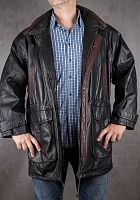 Мужская кожаная куртка Charles Cricket, размер 62-64 в интернет-магазине todalamoda