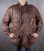 Мужская кожаная куртка KAPRAUN размер 58-60