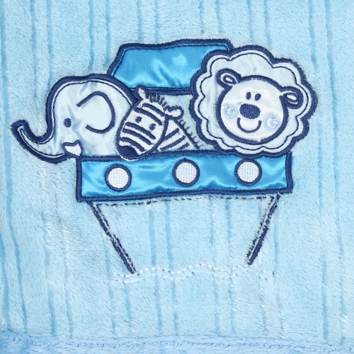 Плед голубой Snuggle Baby  в интернет-магазине todalamoda фото 2