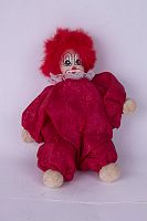 Кукла фарфоровая "Клоун" в интернет-магазине todalamoda
