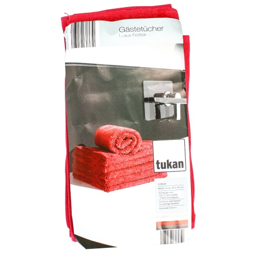 Набор махровых салфеток Tukan (6шт) новое  в интернет-магазине todalamoda