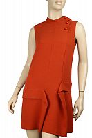Платье оранжевое COP.COPINE новое размер 42-44 в интернет-магазине todalamoda