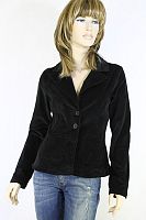 Пиджак черный вельветовый в интернет-магазине todalamoda