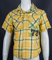Рубашка в клетку Topolino размер 4-5 лет в интернет-магазине todalamoda