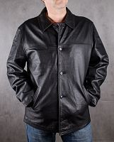 Мужская кожаная куртка LEONARDO, размер 54 в интернет-магазине todalamoda