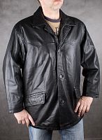 Куртка мужская SMOOTH из натуральной кожи, размер 52-54 в интернет-магазине todalamoda