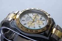 Часы Rolex Oyster Perpetual мужские белый циферблат в интернет-магазине todalamoda