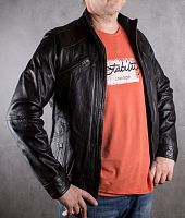 Мужская кожаная куртка Charles Vogele, размер 48 в интернет-магазине todalamoda