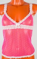 Сорочка розовая с кружевом No Secret размер 42 в интернет-магазине todalamoda