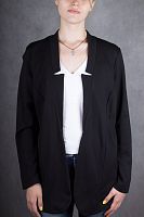 Пиджак женский черный Rainbow, размер 48-50 в интернет-магазине todalamoda