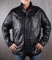 Мужская кожаная куртка TRAPPER размер 60 в интернет-магазине todalamoda