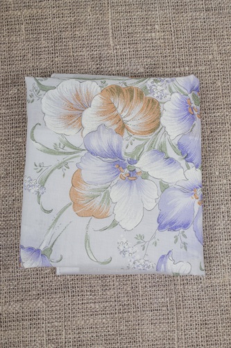 Набор носовых платков с цветочными пейзажами (3шт)  в интернет-магазине todalamoda фото 3