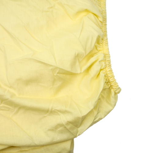 Простыня на резинке желтая  в интернет-магазине todalamoda фото 2